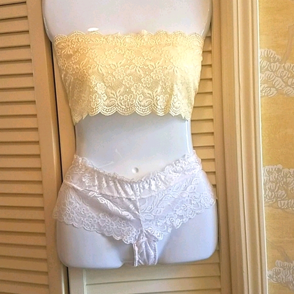 Braza Bra LACE BOY SHORT panty NWT - Picture 4 of 7